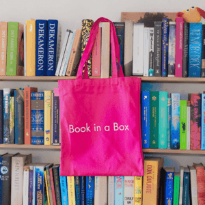 Book in a Box Tote Bag